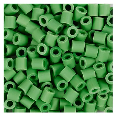 Produktbild von Nabbi Bügelperlen BioBeads grün 3000 Stück umweltfreundlich