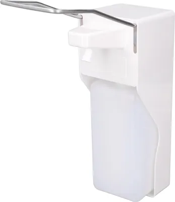 Obrázok produktu pre Dávkovač mydla na lakťový lis 1000 ml Veľkokapacitná nástenná montáž na toaletu Kuchynské potreby