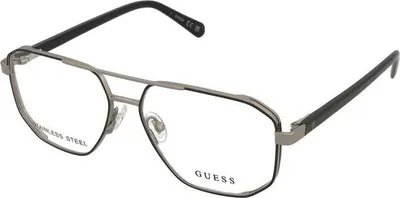 Produktbild von Guess GU50135 Shiny black 57/14/145 Herren Brillen