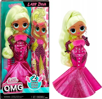Produktbild von L.O.L. Surprise! OMG Lady Diva Modepuppe mit Outfits