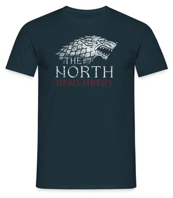 Produktbild von Spreadshirt Game Of Thrones The North Remembers Männer T-Shirt, L, Navy
