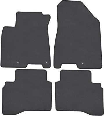 Image de Tapis De Sol De Qualité Supérieure Anthracite Pour Kia Niro 2016-2022 4pcs, Base Antidérapante, Couleur Anthracite