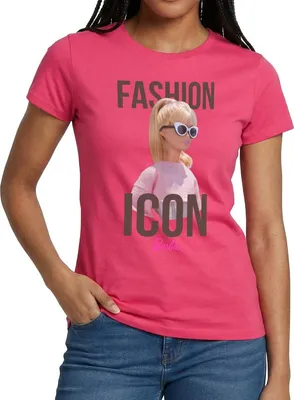 Produktbild von Spreadshirt Barbie Fashion Icon Frauen T-Shirt, XXL, Azalea