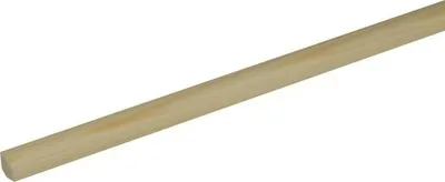 Produktbild von Konsta Viertelstab Kiefer lackiert 2400 x 12 x 12 mm