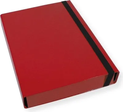 Produktbild von A4-Klappeinlage, 5 cm, rot – Penword