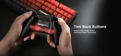 Obrázok produktu pre GameSir Nova 2 Lite, Gamepad, PC, Android, Nintendo Switch, iOS, D-pad, Tlačidlo ponuky, Analógový/digitálny, Káblový a bezdrôtový, Bluetooth/RF/USB