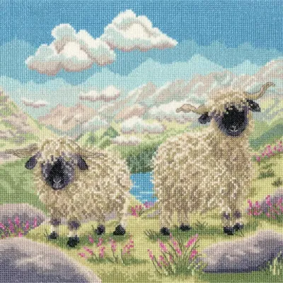 Obrázek produktu pro Sada na výšivku křížkem "Spag And Hetti" od Bothy Threads, model XLP22, rozměry 26x26 cm