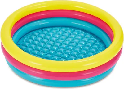 Immagine prodotto di Piscina gonfiabile Summer Waves 3 anelli 114x25 cm multicolore