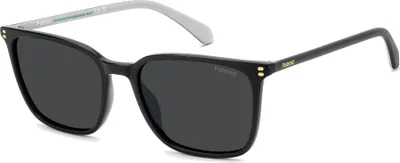Zdjęcie produktu dla Okulary przeciwsłoneczne męskie Polaroid PLD 4207/S/X Black 55/17/145