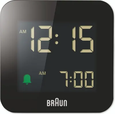 Immagine prodotto di BRAUN sveglia digitale radiocomandata 5,7x5,7x2cm nero