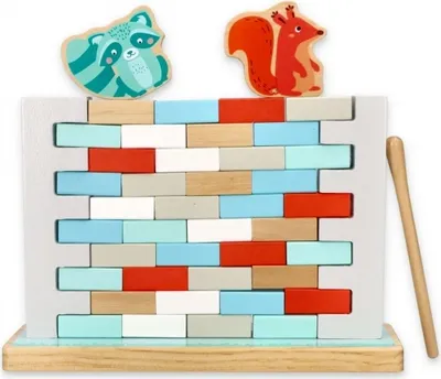 Produktbild von Adam Toys Balancierspiel aus Holz - Wand
