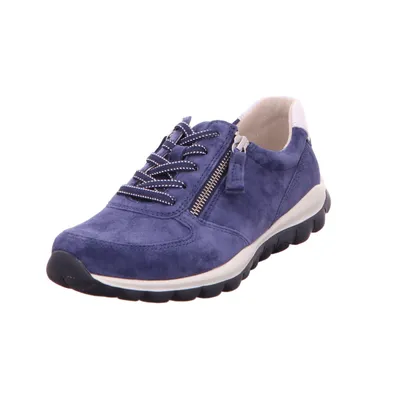 Produktbild von Gabor ROLLINGSOFT Damenschuhe - bequeme Schnür- Halbschuhe blau Freizeit NEU