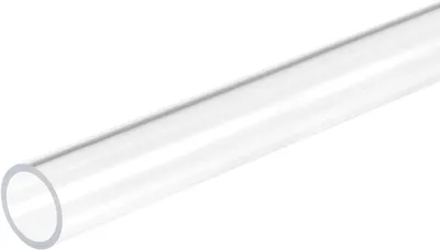 Productafbeelding van Transparante acrylpijp, diameter 1,6 cm, lengte 51 cm. Geschikt voor waterinstallaties