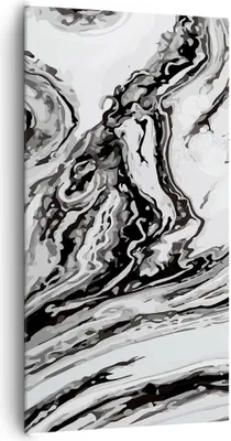 Produktbild von Bild auf Leinwand - Leinwandbild - Abstraktion modern - 65x120cm - Wand Bild - Wanddeko - Leinwanddruck - Bilder - Kunstdruck - Wanddekoration - Leinwand bilder - Wandkunst - PA65x120-4083