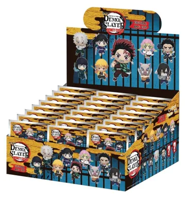 Productafbeelding van Demon Slayer 3D PVC-sleutelhanger, Infinity Castle serie, displayverpakking (24 stuks)