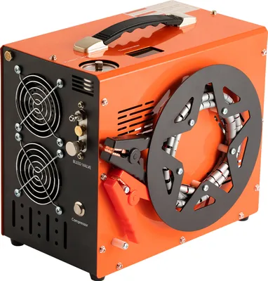 Obrázek produktu pro Přenosný vzduchový kompresor PCP SucceBuy 4500PSI/30Mpa s vestavěným měničem napětí, automatickým zastavením, DC12V/AC230V, čerpadlo bez oleje a vody pro vzduchové pušky, paintballové a potápěčské nádrže