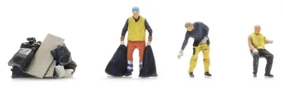 Produktbild von Artitec 5870021 - 1/87 / H0 Müllmänner ab 1990 - Neu