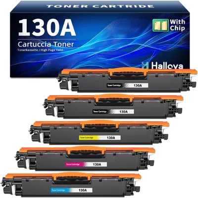 Immagine prodotto di Cartucce toner compatibili 130A, confezione da 5 pezzi