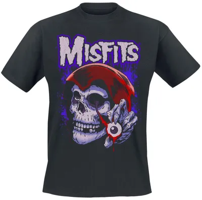 Produktbild von Misfits T-Shirt Herren Evil Eye schwarz XXL