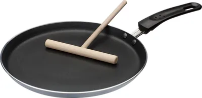 Produktbild von Crepe-Pfanne grau-schwarz 26cm