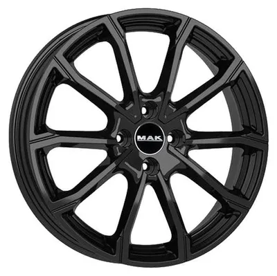 Image de Jantes en alliage MAK DaVinci 7x16 4x108 ET 42 NOIR BRILLANT