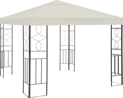 Image de Fiqops toit de remplacement bâche de toit pavillon toit de remplacement pavillon pour abri 3x3M