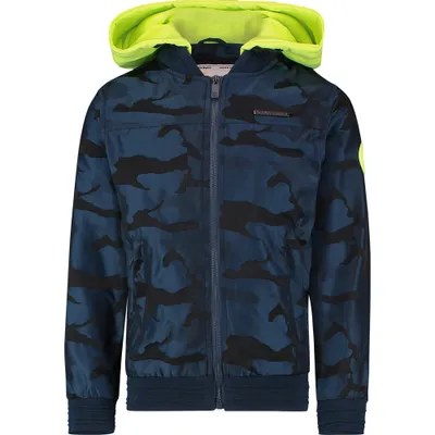 Produktbild von VINGINO Jungen Jacke Sommerjacke Übergangsjacke THESSEL dark blue Kapuze Gr. 104