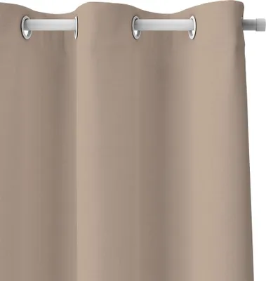 Immagine prodotto di Home Elements Tenda oscurante, grigio-marrone Quantità: 2 pezzi