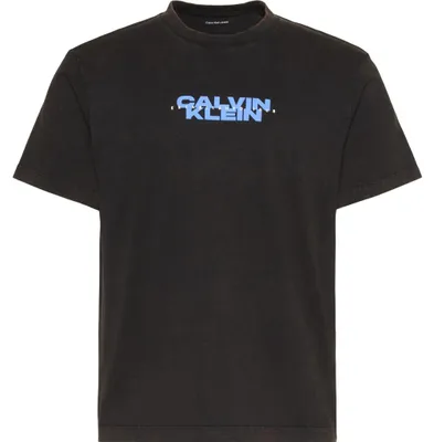 Produktbild von CALVIN KLEIN LV04RG834G WASHED SPINE GRAPHIC TEE Schwarz