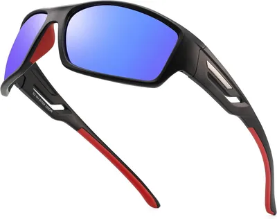 Obrázek produktu pro Polarizované sluneční brýle – sportovní brýle, brýle pro řízení – bezpečné řízení – ochrana UV400 – rám z materiálu TR90 – černá barva