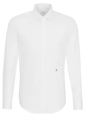 Produktbild von Seidensticker Herren Business-Hemd - Slim Fit - Bügelfrei - Kent Kragen - Langar