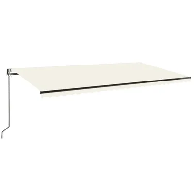 Produktbild von vidaXL Markise Automatisch Einziehbar 600x350 cm Creme