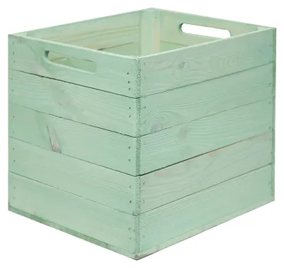 Produktbild von Holzkiste Mint  passend für Kallax und Expeditregale