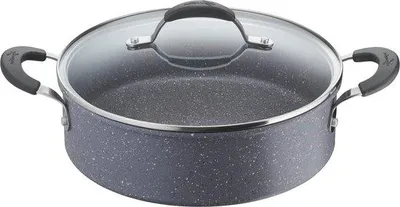 Image de Casserole en fonte avec couvercle, Ø 26 cm, poignées en silicone