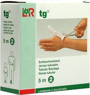 Image de TG Pansement tubulaire Gr.2 5 m blanc 1 pc