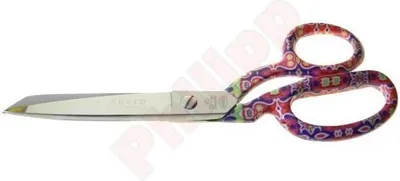 Zdjęcie produktu dla Nożyczki krawieckie Premax Optimaline Flower 8 cali (200 mm) – kolorowy wzór