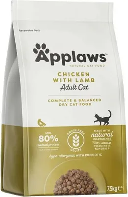 Zdjęcie produktu dla Applaws 5060333439637, Dorosły, Każda rasa, Kurczak, Łososiowy, 7,5 kg