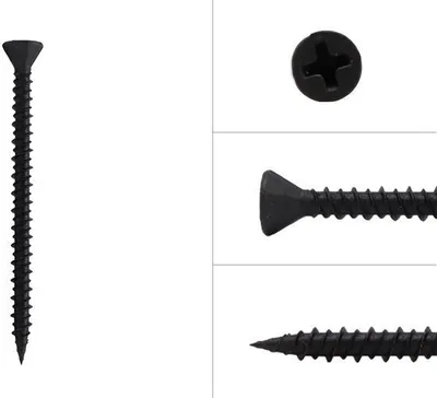 Obrázok produktu pre Rýchloskrutky Fosfátovaná oceľ Hrubý závit 4,8 x 110 mm – 250 kusov