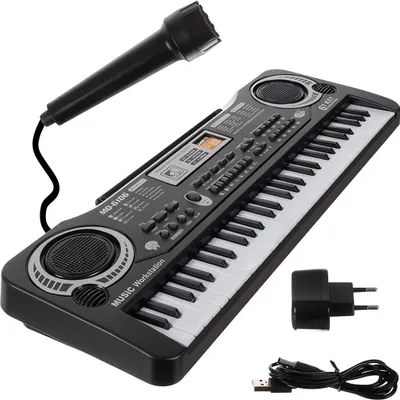 Obrázek produktu pro Kruzzel 22415 Elektronické klávesy s mikrofonem - 61 kláves