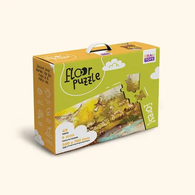Produktbild von Bodenpuzzle Wald