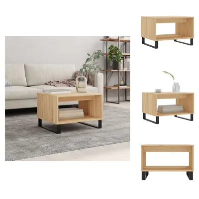 Obrázek produktu pro vidaXL Konferenční stolek Sonoma dub 60x50x40 cm materiál na bázi dřeva - Konferenční stolky