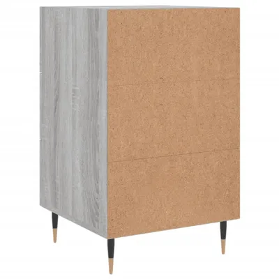 Produktbild von Nachttisch Grau Sonoma 40x40x66 cm Holzwerkstoff