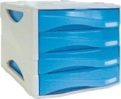 Produktbild von ARDA TR15P4PBL Schreibtischablage Grau, Blau