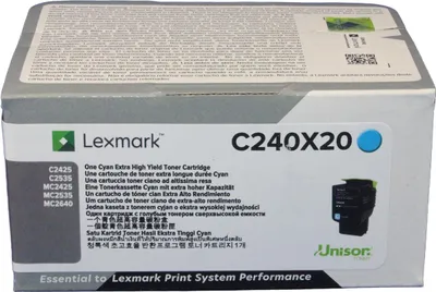 Image de Lexmark Rendement particulièrement élevé - cyan