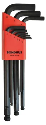 Immagine prodotto di Set di chiavi a L BONDHUS 10999 (9 pezzi)