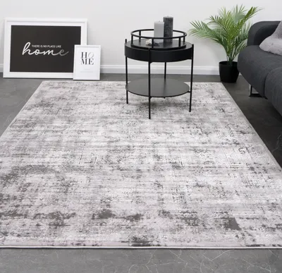Image de CONSILIO CONCEPT 160 x 230 tapis à poils courts tapis de salon couleurs modernes mode abstrait gris doux
