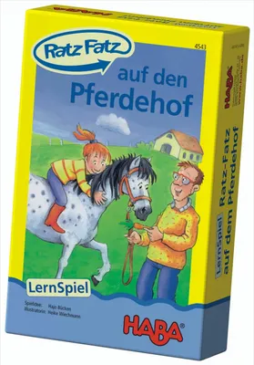 Produktbild von HABA 4543 - Ratz - Fatz auf den Pferdehof