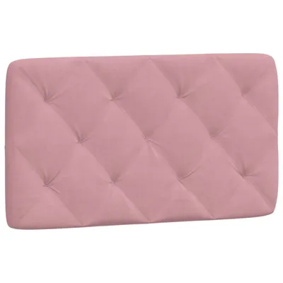 Obrázek produktu pro Polštář na čelo postele růžový 80 cm samet