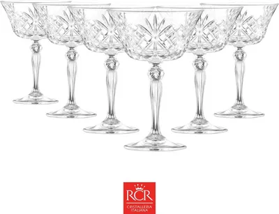 Produktbild von RCR Melodia Champagnerglas 26 cl 6 Stück