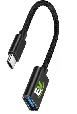 Produktbild von USB C auf USB A OTG Type C Adapter USB-Stick MacBook Samsung Xiaomi